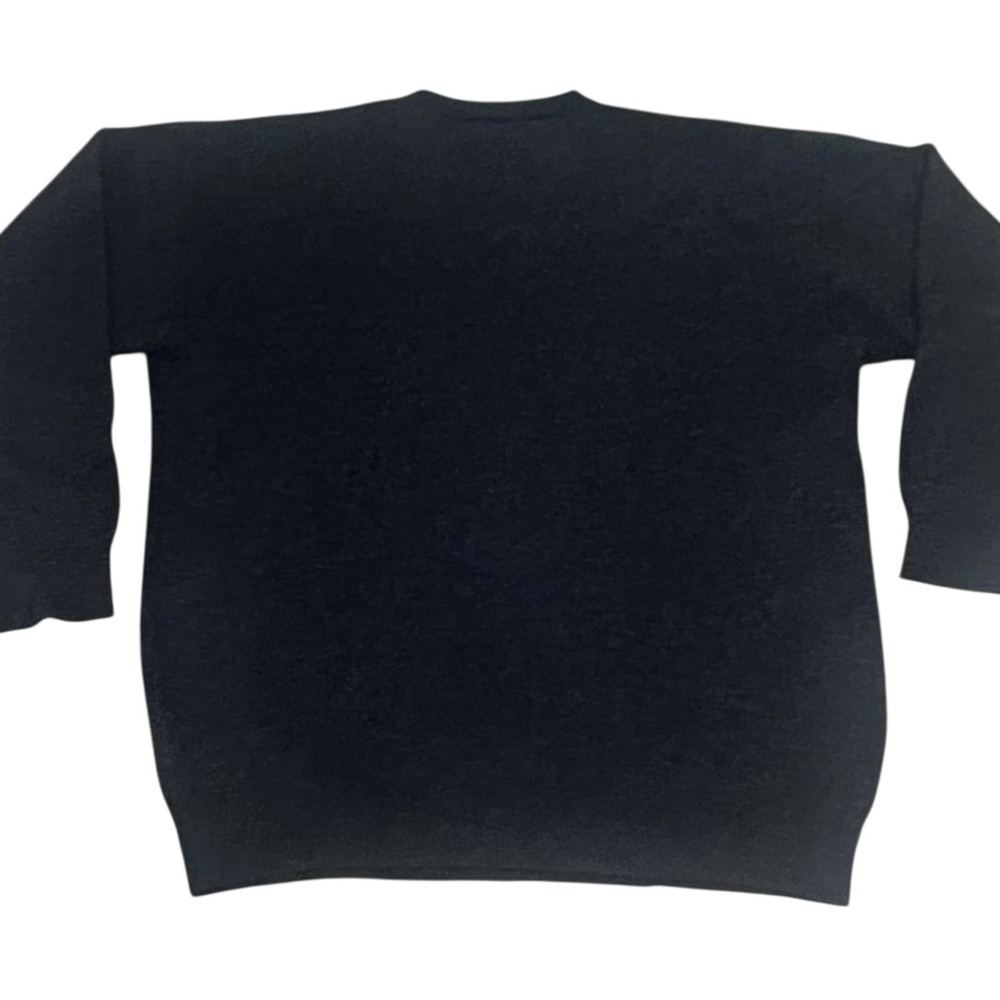 Blarney Woolen Mills Argyle V-Neck Sweater Large Wool Academic Preppy Classic - Picture 6 of 12
